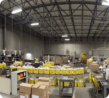 Storage and staging at Jay Group Reno