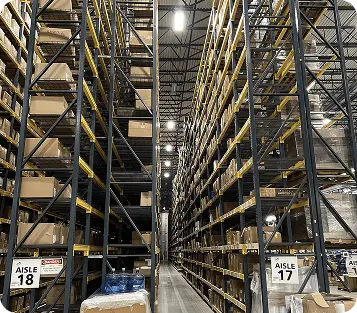 Order picking and packing at the Reno, NV West Coast 3PL